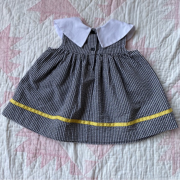Bee detail gingham dress - Picture 4 of 5